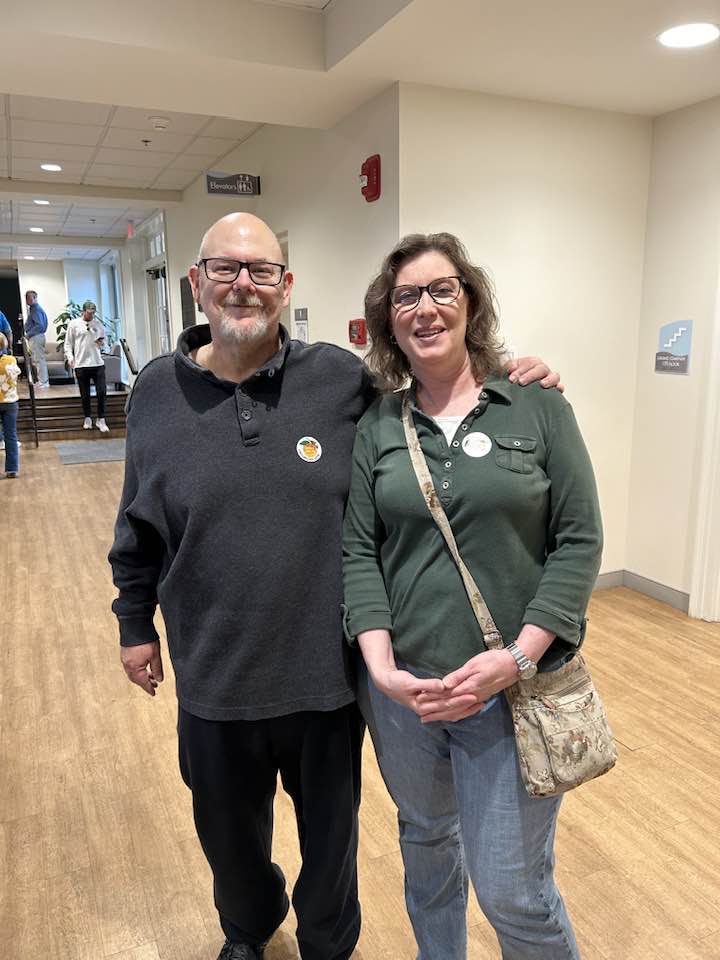 Mark and Andrea Voting