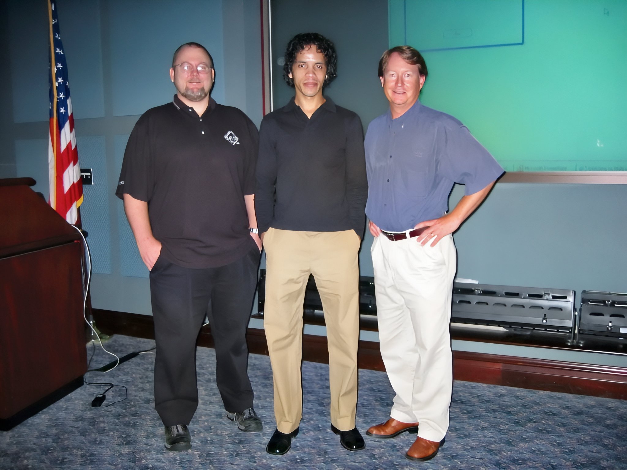 Mark, Bruce, and Tim