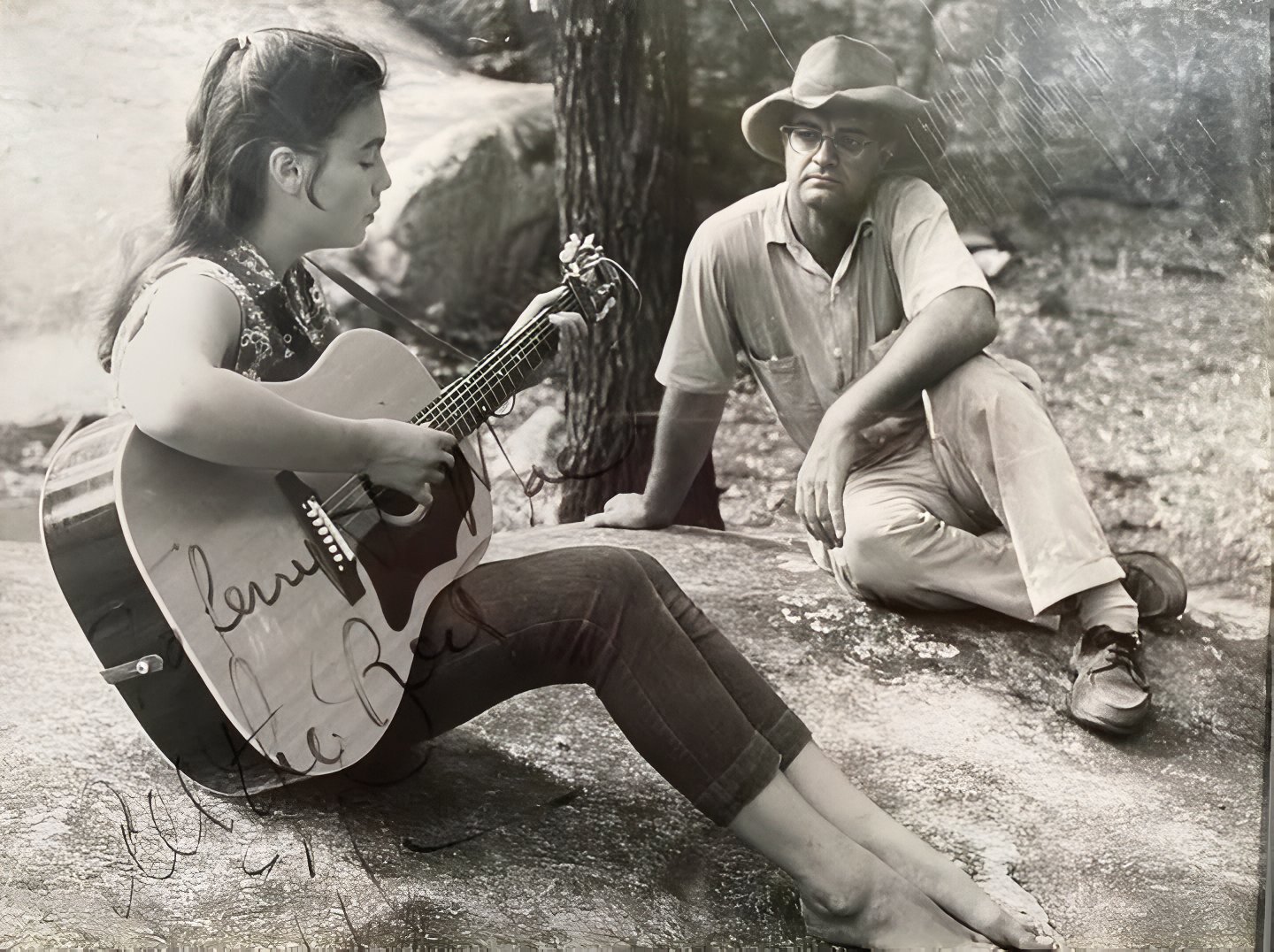 Emmylou Harris and Warren Musgrove