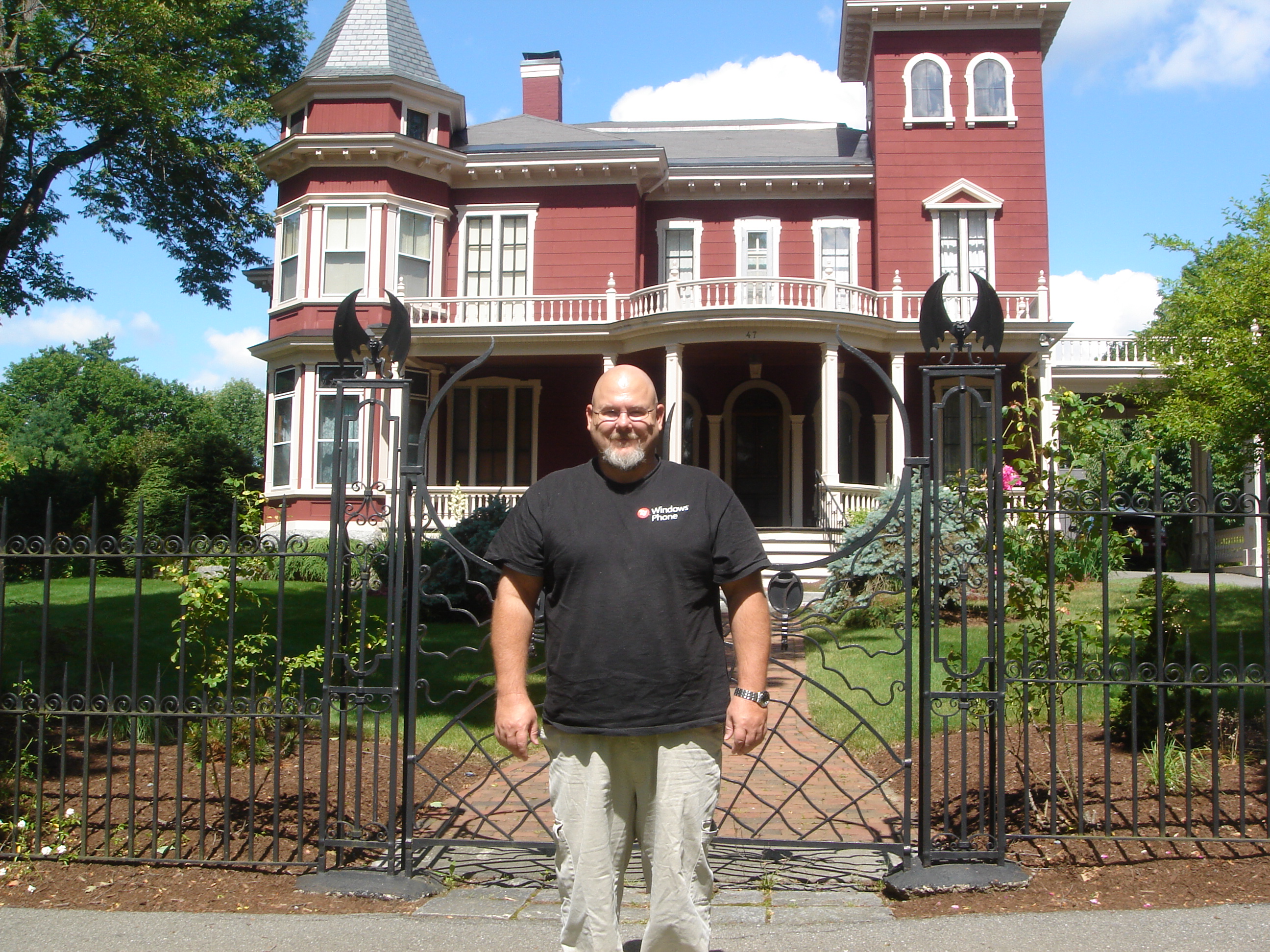 At Stephen King’s House