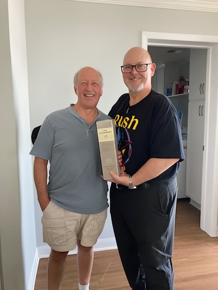 Rev. Jim Profetto with Mark