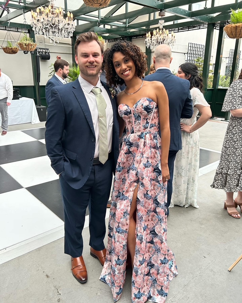 The kids at a wedding.